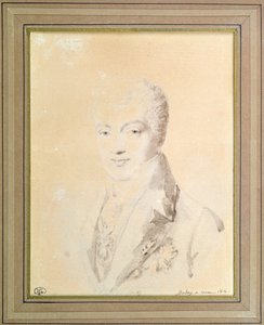 Klemens Wenzel Nepomuk Lothar, Prince of Metternich-Winneburg, 1812 by Jean Baptiste Isabey